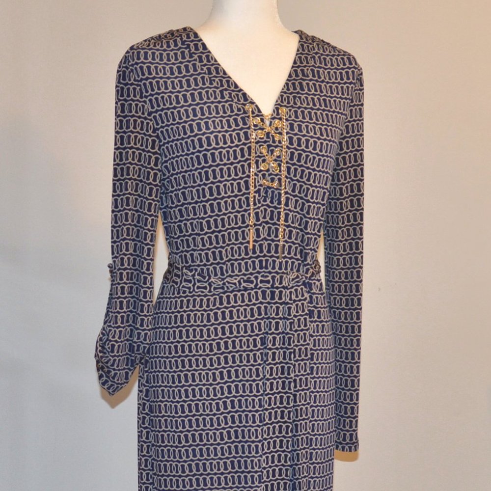 Spense Chain Detail Dress - Picture 1 of 9